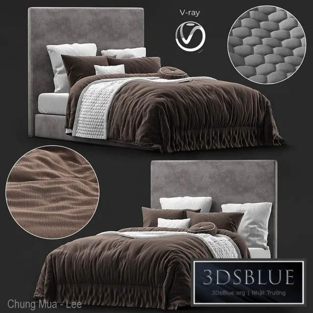 FURNITURE – BED – 3DSKY Models – 6013