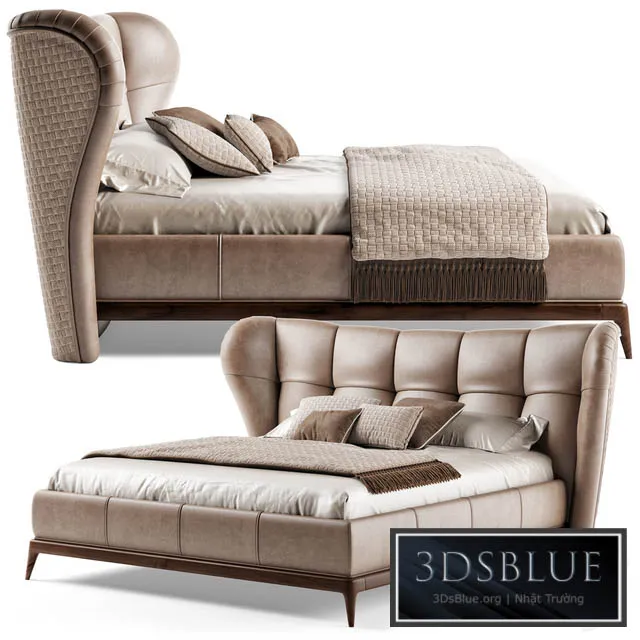 Bed Volpi Isabella 3DS Max - thumbnail 3