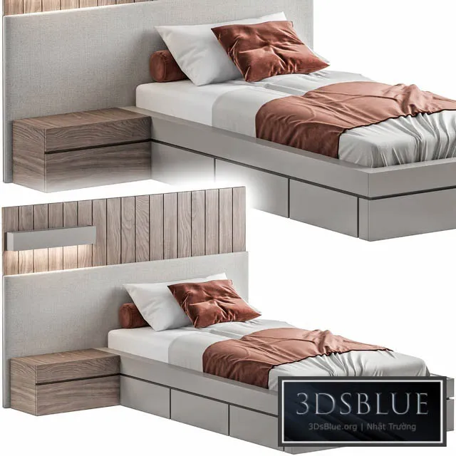 FURNITURE – BED – 3DSKY Models – 6113