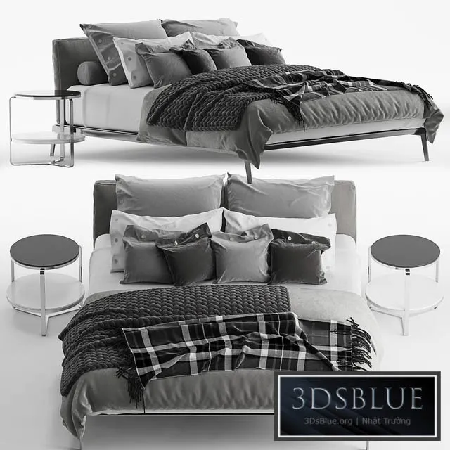 FURNITURE – BED – 3DSKY Models – 6119