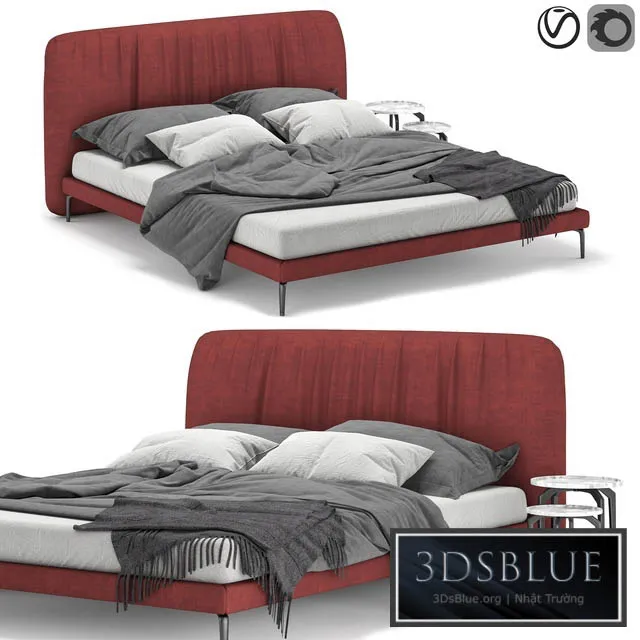 FURNITURE – BED – 3DSKY Models – 6122