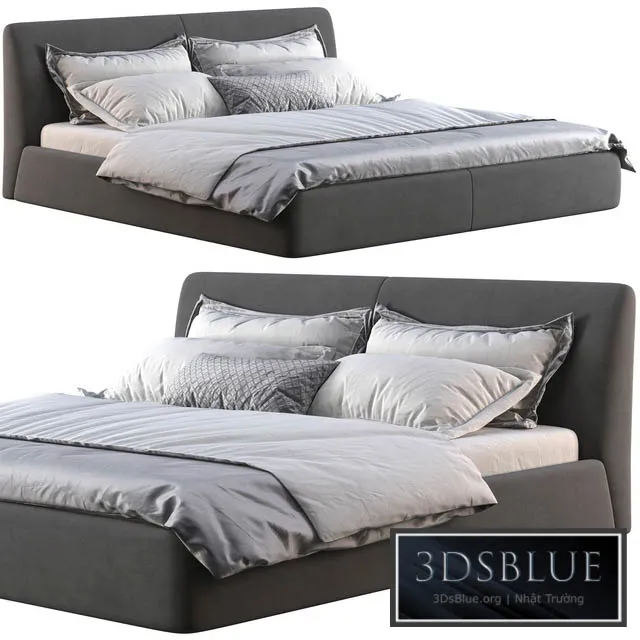 Bed one mebel nuvo 3DS Max - thumbnail 3