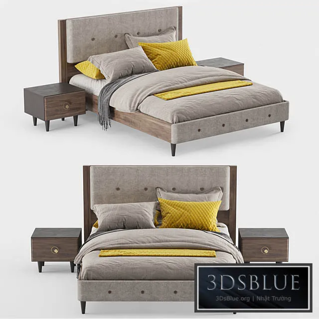 FURNITURE – BED – 3DSKY Models – 6248