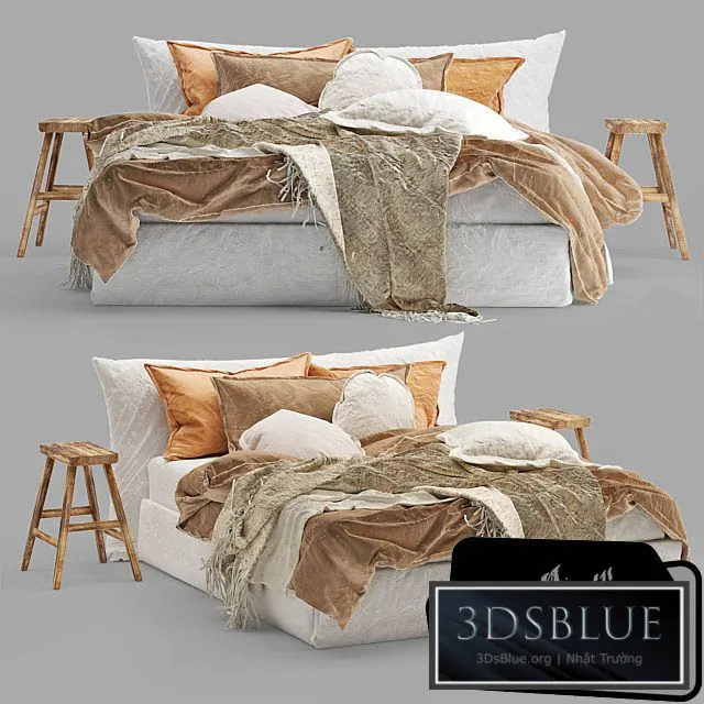 FURNITURE – BED – 3DSKY Models – 6283