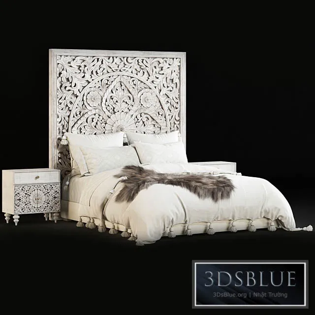 FURNITURE – BED – 3DSKY Models – 6284