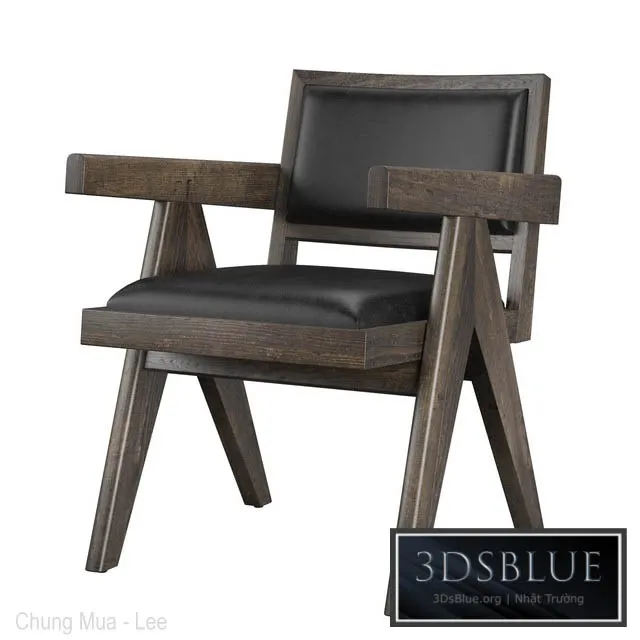 RH Jakob Dining Chair 3DS Max - thumbnail 3