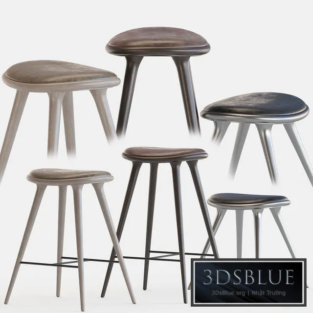 Mater stools by space copenhagen 3DS Max - thumbnail 3