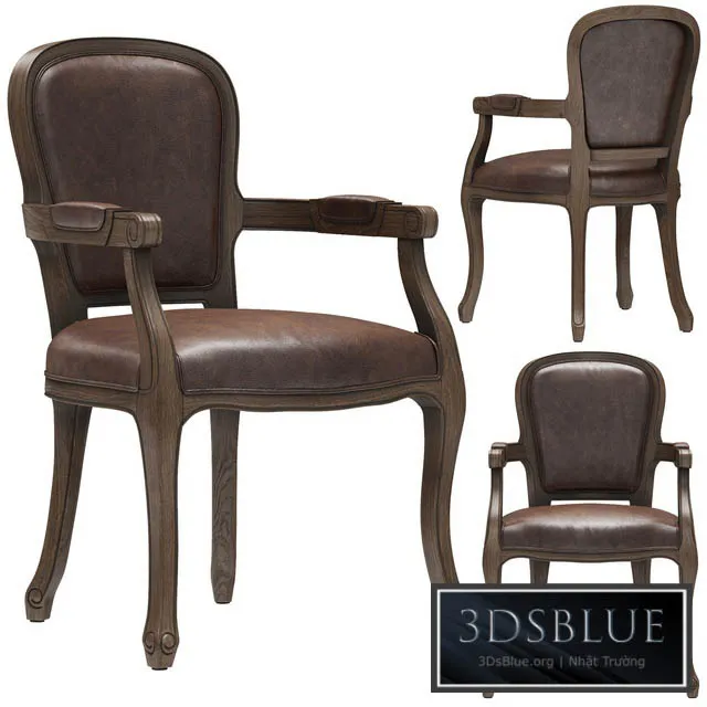 Home Concept Chair Jean-Paul 3DS Max - thumbnail 3