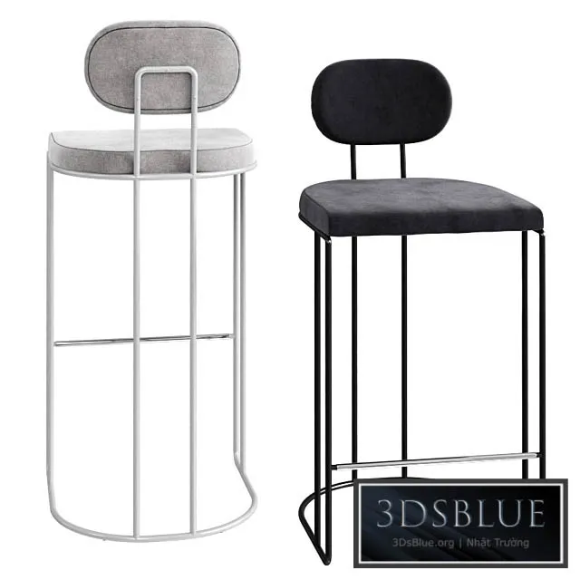 Sedis barstools 3DS Max - thumbnail 3