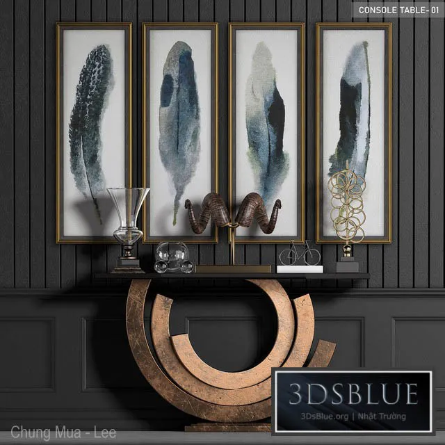 FURNITURE – CONSOLE – 3DSKY Models – 7100