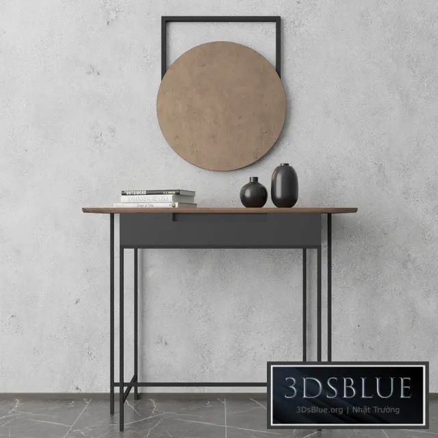 Console Table Savona \/ MannMade 3DS Max - thumbnail 3