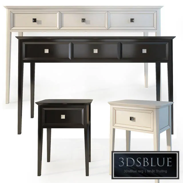 Console \/ chest and drawers. The Werby Ellington. dresser nightstand. 3DS Max - thumbnail 3