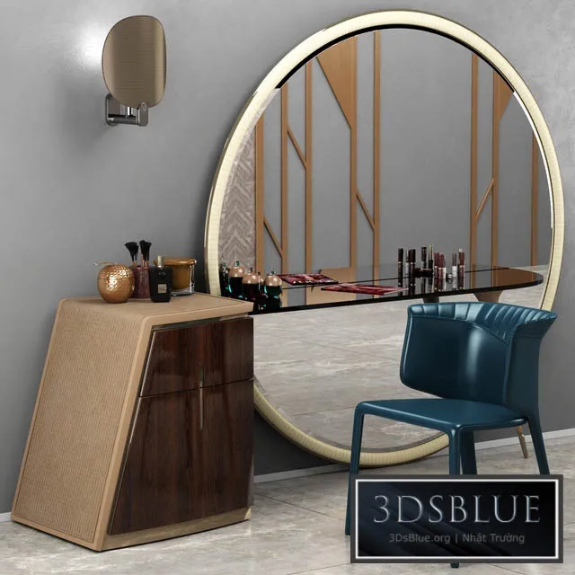 FURNITURE – DRESSING TABLE – 3DSKY Models – 7264