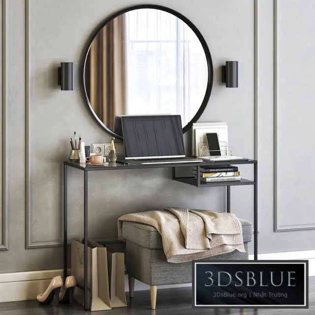 FURNITURE – DRESSING TABLE – 3DSKY Models – 7293