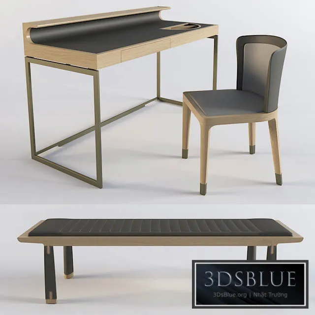 Furniture set Dimensione Chi Wing Lo 02 3DS Max - thumbnail 3