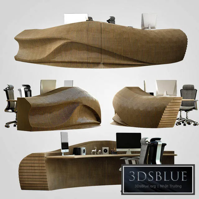 FURNITURE – OFFICE FURNITURE – 3DSKY Models – 7477