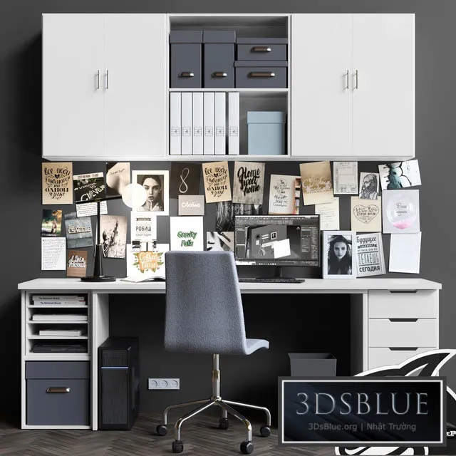 FURNITURE – OFFICE FURNITURE – 3DSKY Models – 7720