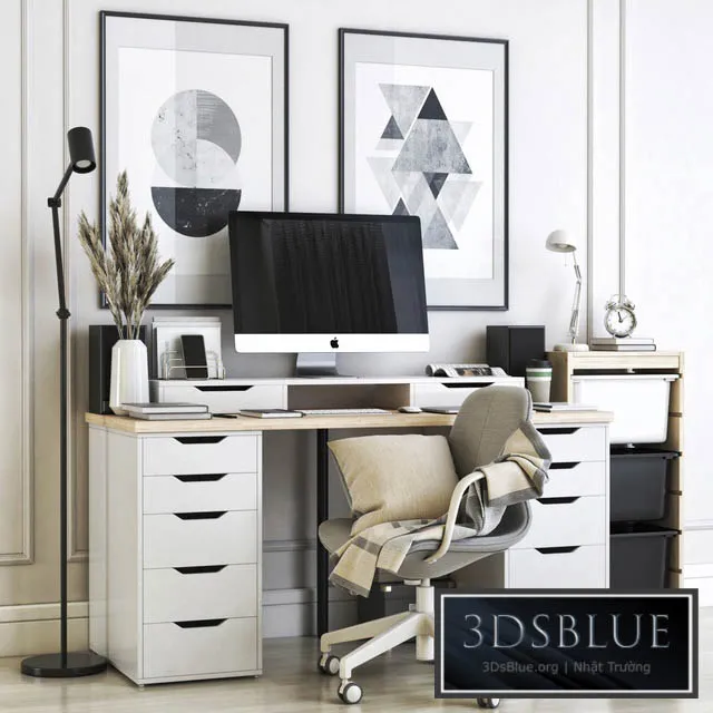 FURNITURE – OFFICE FURNITURE – 3DSKY Models – 7729