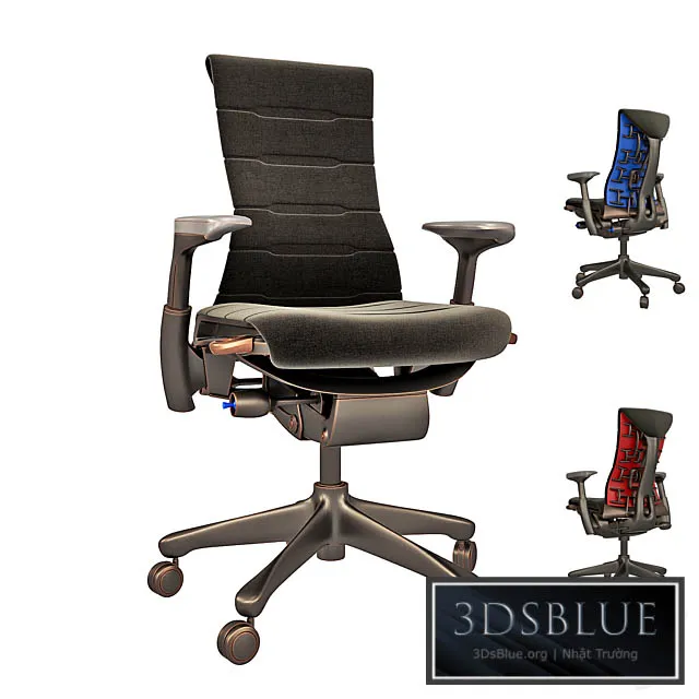 Embody gaming chair 3DS Max - thumbnail 3