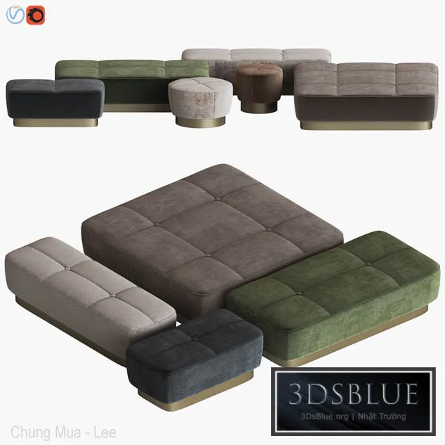 FURNITURE – OTHER SOFT SEATING – 3DSKY Models – 8043