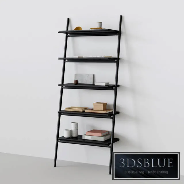Folk ladder shelving by norm architects 3DS Max - thumbnail 3