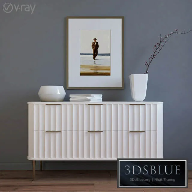 FURNITURE – SIDEBOARD & CHEST – 3DSKY Models – 8536