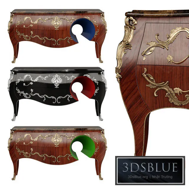 FURNITURE – SIDEBOARD & CHEST – 3DSKY Models – 8546