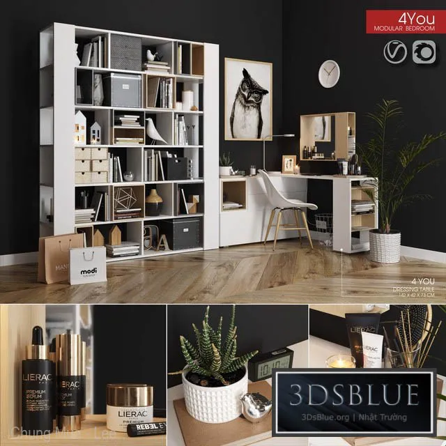 FURNITURE – SIDEBOARD & CHEST – 3DSKY Models – 8572