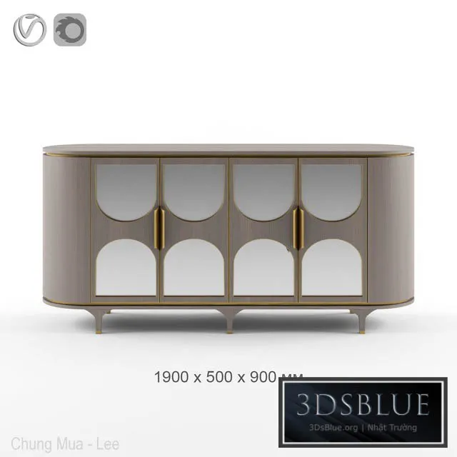 FURNITURE – SIDEBOARD & CHEST – 3DSKY Models – 8659