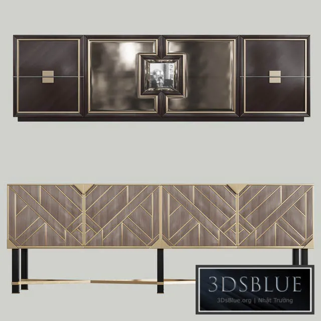 FURNITURE – SIDEBOARD & CHEST – 3DSKY Models – 8666