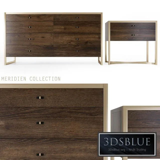 Meridien Collection_bedroom Furniture 3DS Max - thumbnail 3