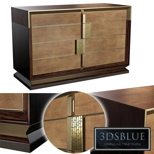 Chest Sicis BLAKE CHEST OF DRAWERS 3DS Max - thumbnail 3