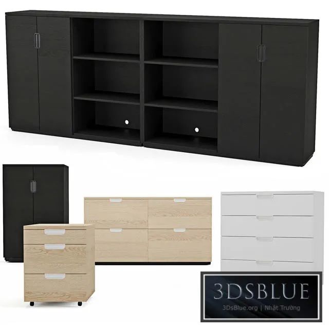 FURNITURE – SIDEBOARD & CHEST – 3DSKY Models – 8715