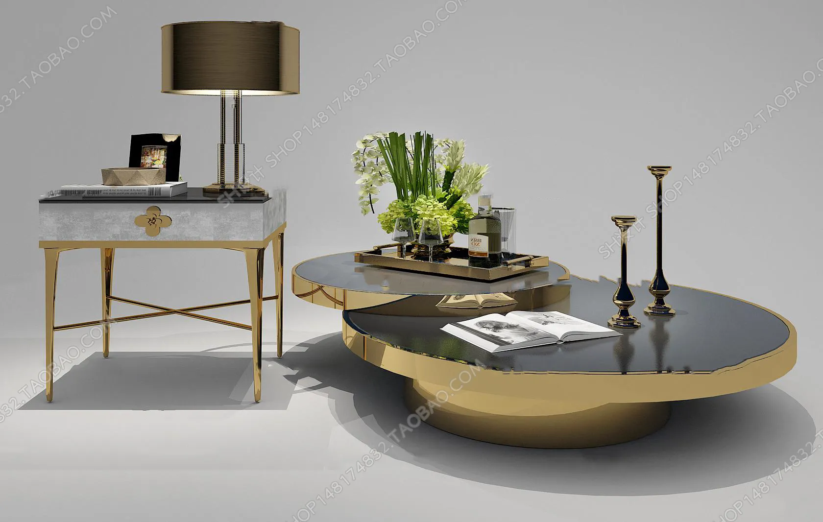 3DSKY MODELS – COFFEE TABLE 3D MODELS – 024