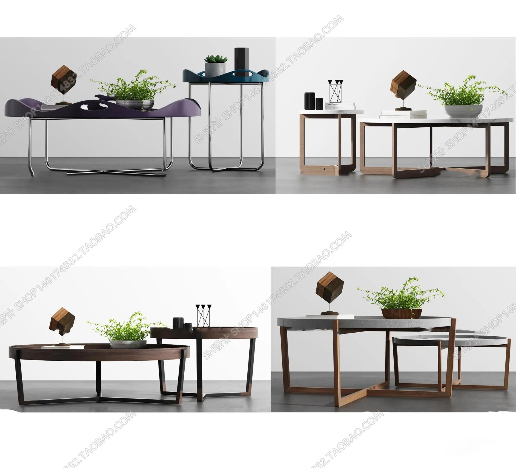 3DSKY MODELS – COFFEE TABLE 3D MODELS – 008