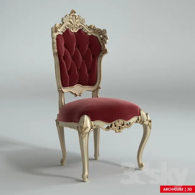 3DSKY MODELS – ARMCHAIR – CHAIR 3D MODELS – 186