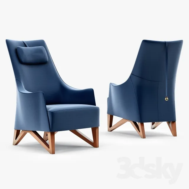 3DSKY MODELS – ARMCHAIR – CHAIR 3D MODELS – 210