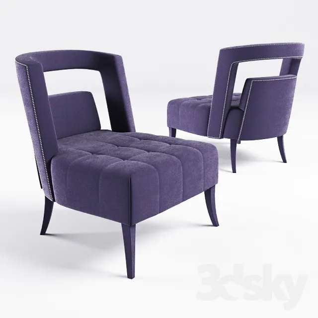 3DSKY MODELS – ARMCHAIR – CHAIR 3D MODELS – 213