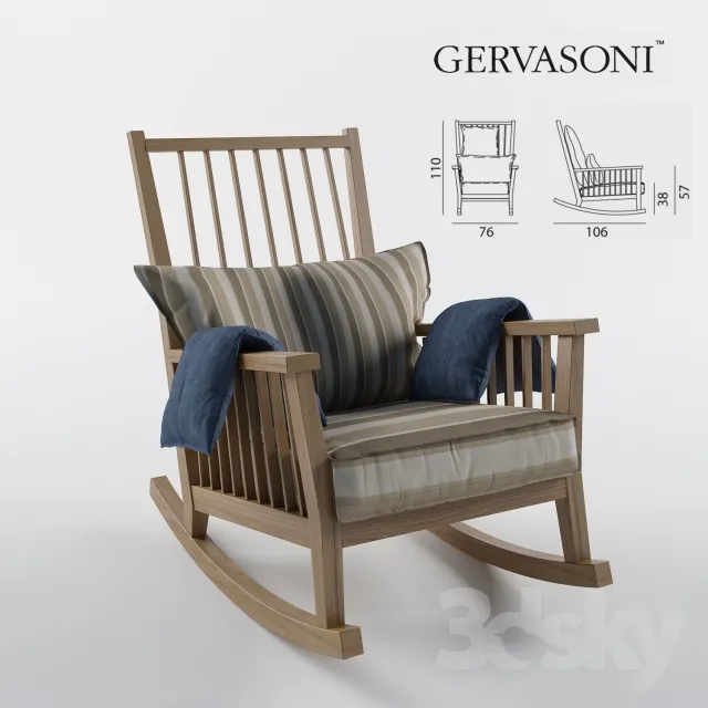 3DSKY MODELS – ARMCHAIR – CHAIR 3D MODELS – 273