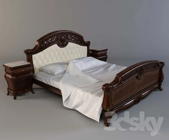 3DSKY MODELS – BED 3D MODELS – 012