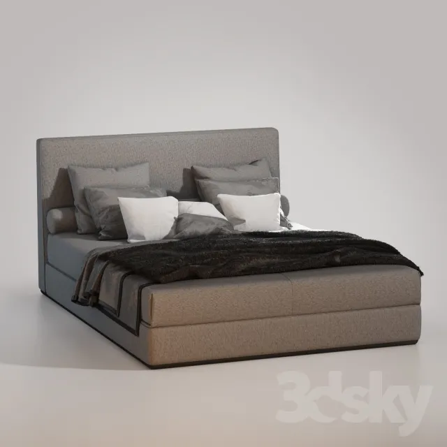 3DSKY MODELS – BED 3D MODELS – 166