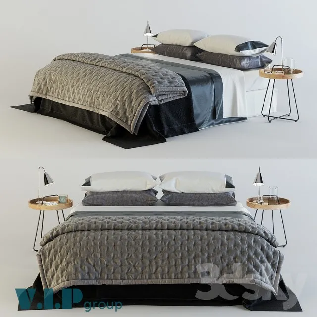 3DSKY MODELS – BED 3D MODELS – 169