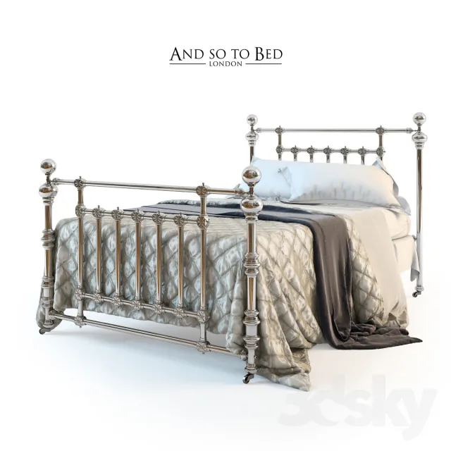 3DSKY MODELS – BED 3D MODELS – 236