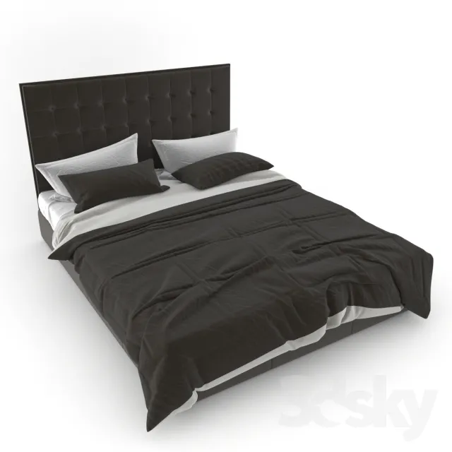 3DSKY MODELS – BED 3D MODELS – 070