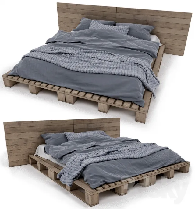 3DSKY MODELS – BED 3D MODELS – 084