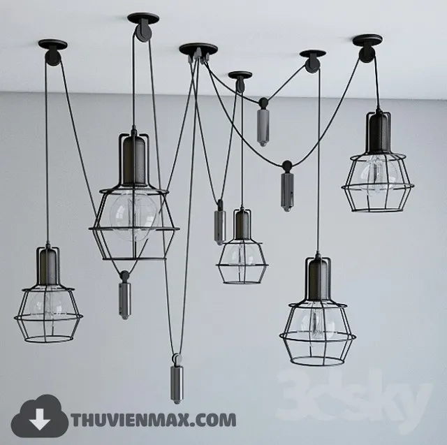 3DSKY MODELS – CEILING LIGHT – 028