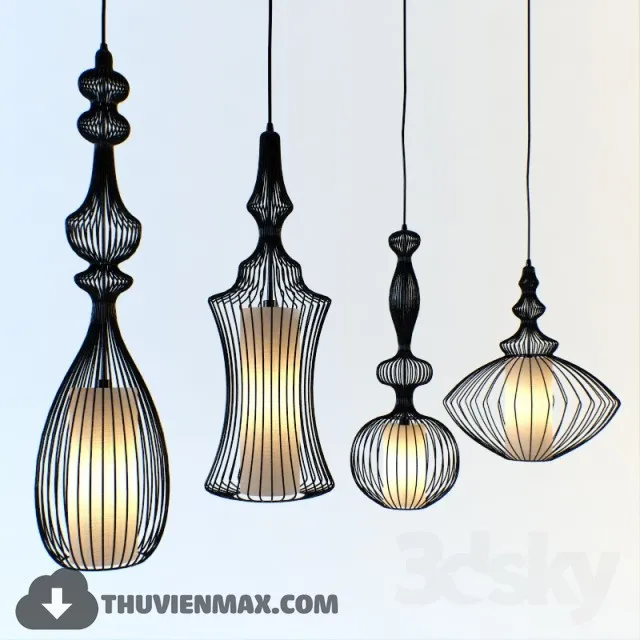 3DSKY MODELS – CEILING LIGHT – 051