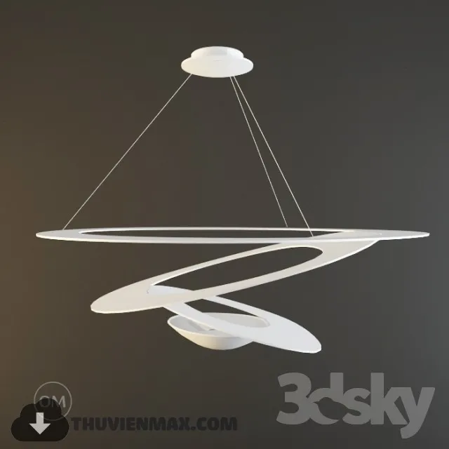 3DSKY MODELS – CEILING LIGHT 3D MODELS – 115