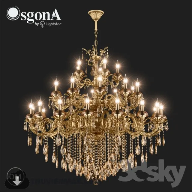 3DSKY MODELS – CEILING LIGHT 3D MODELS – 301