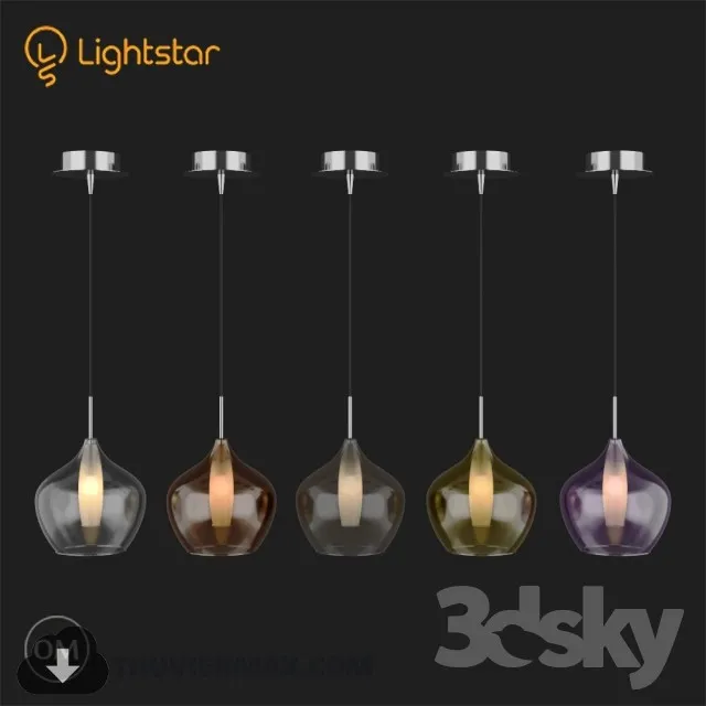 3DSKY MODELS – CEILING LIGHT 3D MODELS – 341